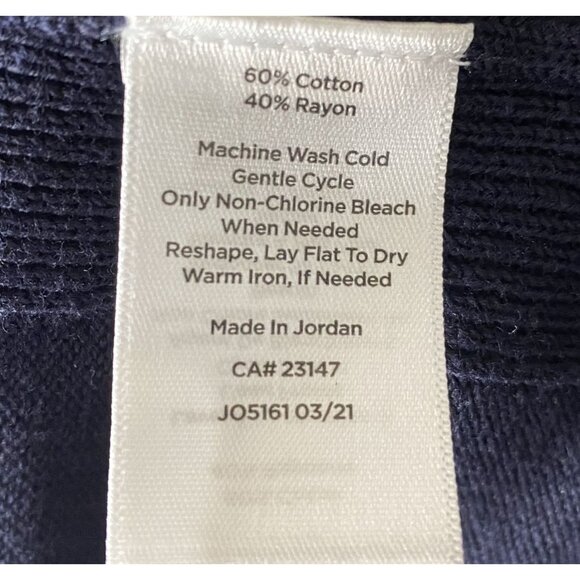 Talbots Plus Petite Button‎ Up Cardigan Womens 3XP Cotton Blend Casual Fall - Picture 4 of 13